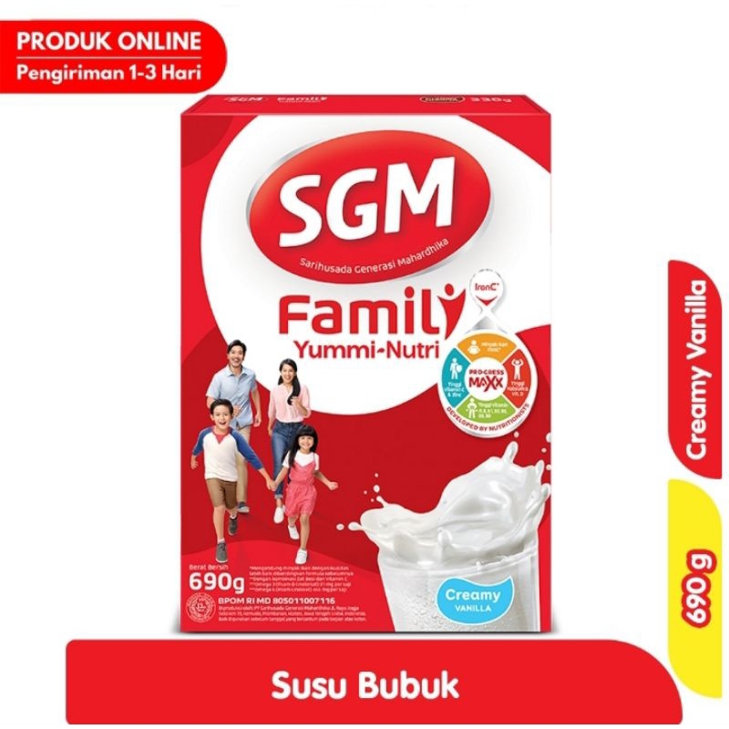 

SGM Family Yummi-Nutri Vanila 690g