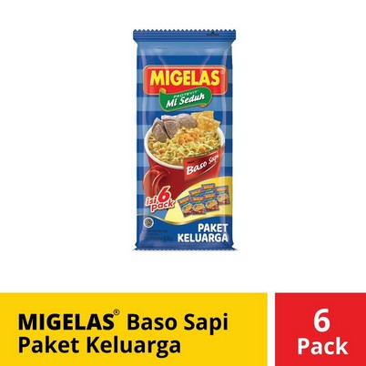 

Migelas Protevit Mi Instan Bakso Sapi 6 pcs