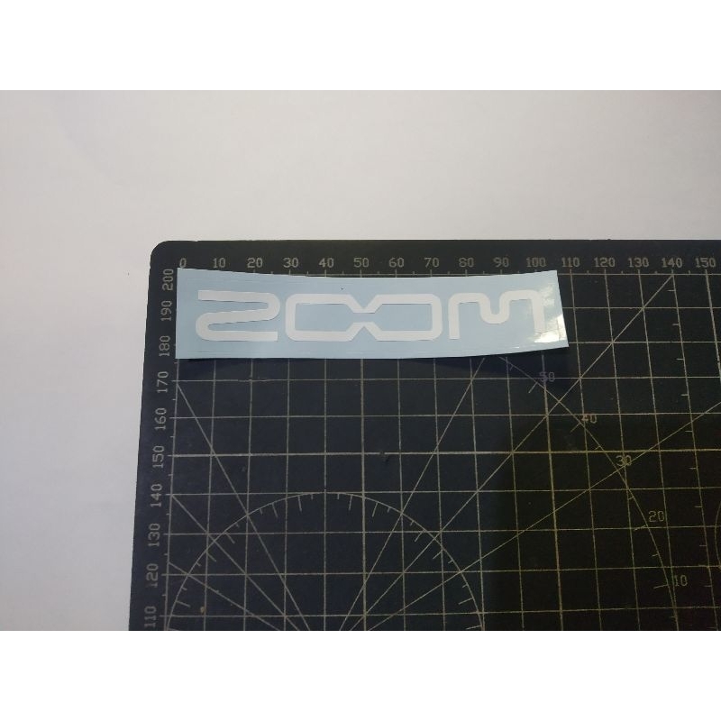 

cutting stiker zoom
