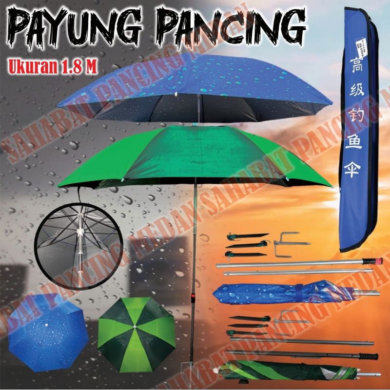 Payung Mancing Exclusive Sambung 3