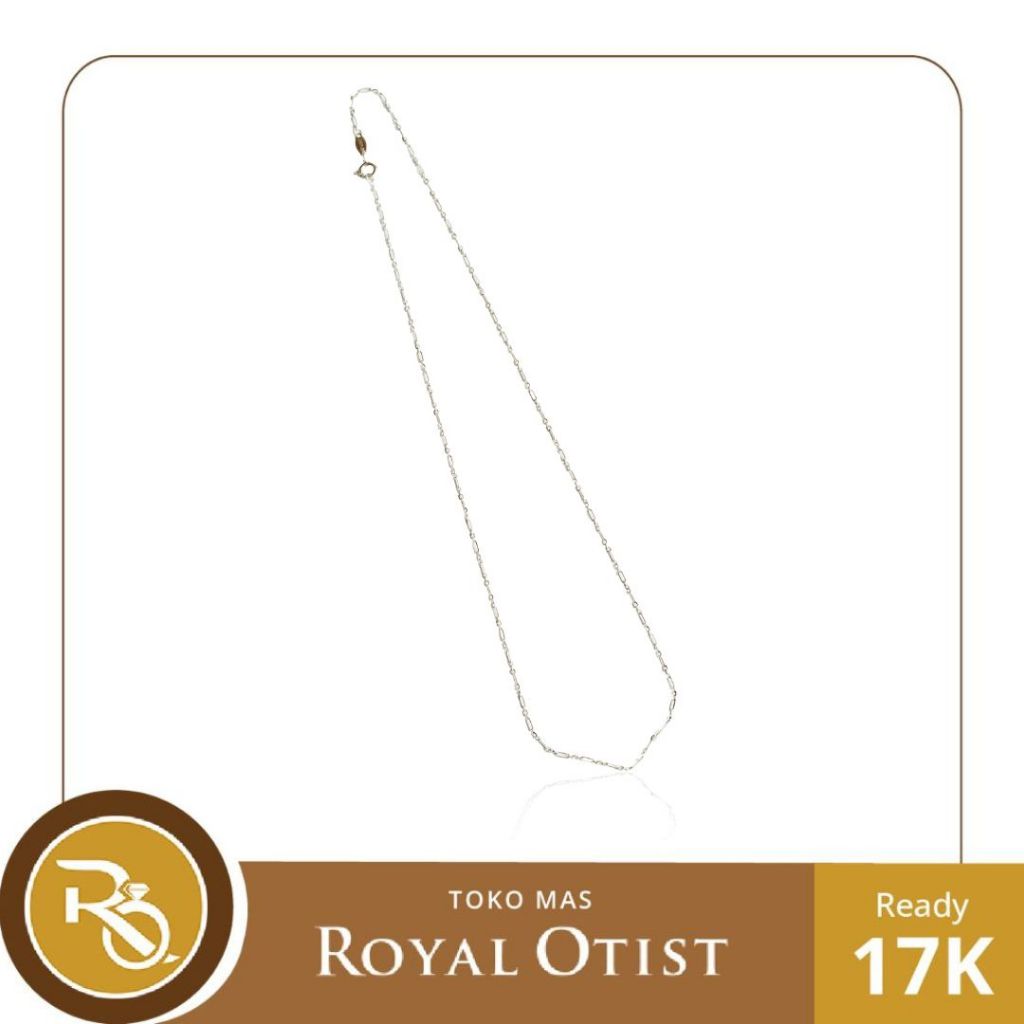 Kalung Emas Putih Koye Bonanza 17 K