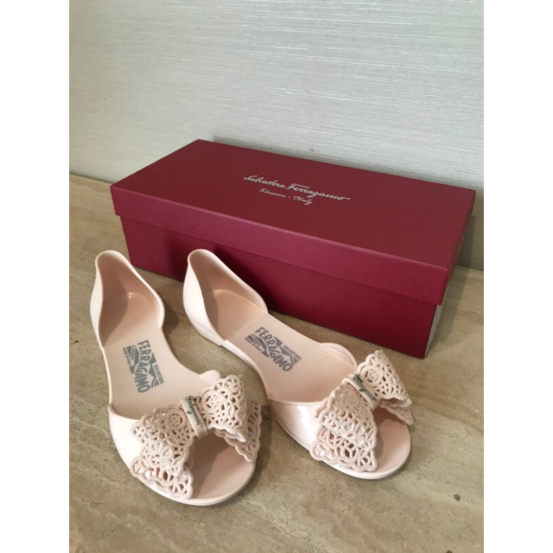 Sandal Salvatore Ferragamo Jelly Pita Pink