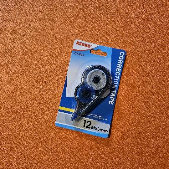 

KENKO CORRECTION TAPE / PITA KOREKSI / KOREKSI PENA CT-902 (12 M x 5 Mm)