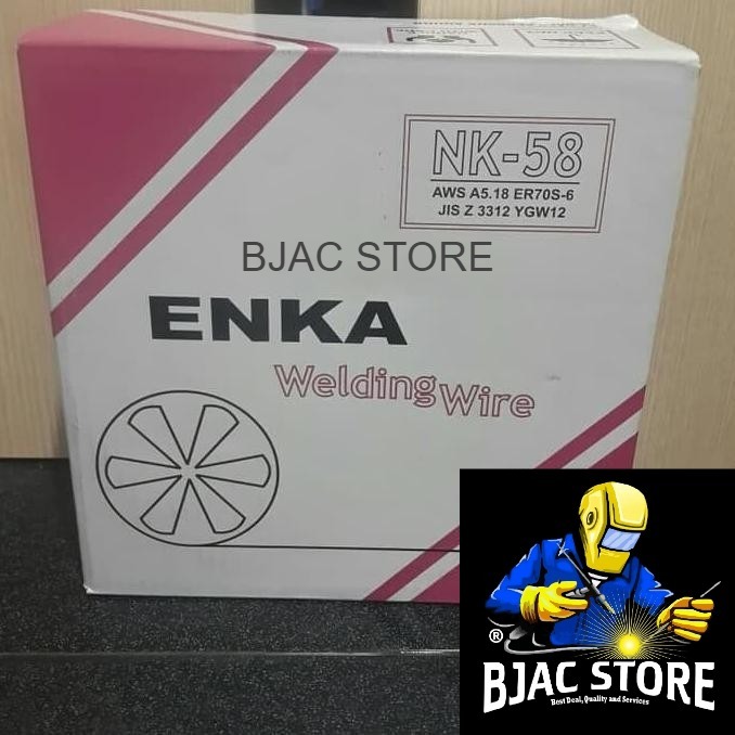 Kawat Las CO2 ENKA Wire MIG NK58 15 Kg