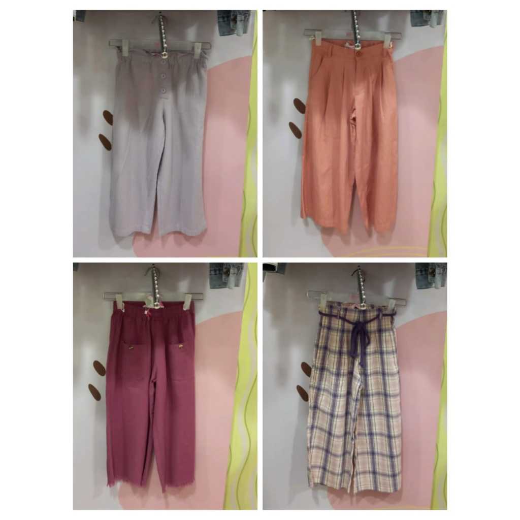 CELANA KULOT ANAK PEREMPUAN EXIT KIDS ORIGINAL SIZE XS-XL