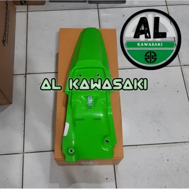 spakbor belakang klx 140 klx140 hijau original
