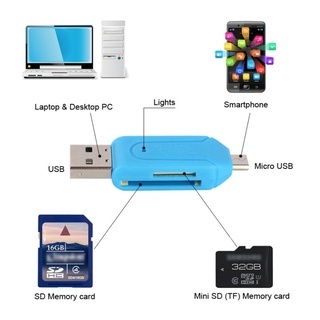 OTG CARD READER MICRO SD / CARD READER OTG T8