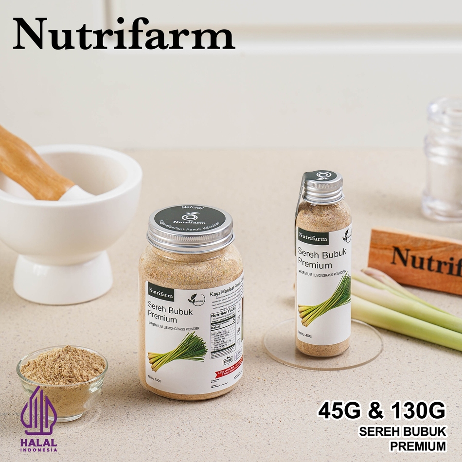 

Nutrifarm Sereh Bubuk 45g 130g