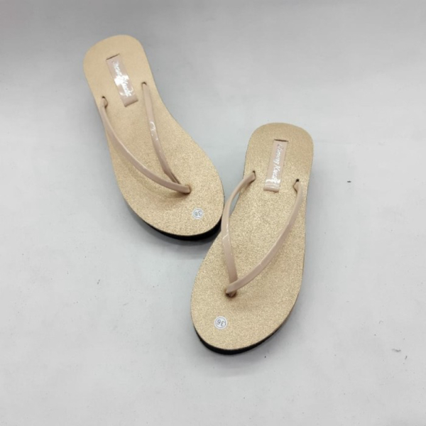 Unik sendal jepit  sendal cheung keudz 02  sendal wanita terbaru - cream - cream 36 Murah