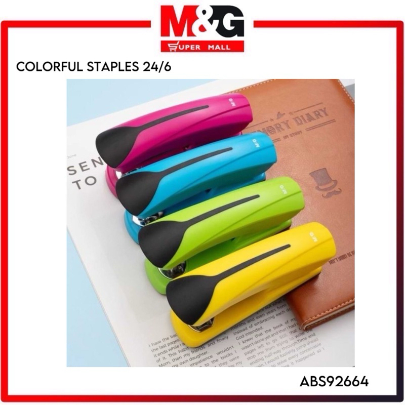 

M&G Colorful 24/6 Stapler / M&G Mesin Staples Warna Warni ABS92664