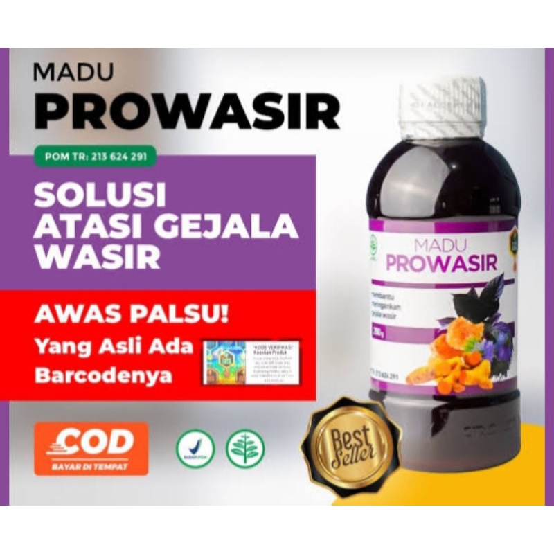 

Madu PROWASIR Madu Herbal Alami Atasi Ambien Kronis Dan Wasir Original