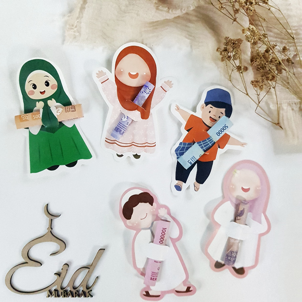 

AMPLOP LEBARAN KARAKTER / AMPLOP LEBARAN 3D / AMPLOP PELUK / AMPLOP SLIP IDUL FITRI by. TOOKE