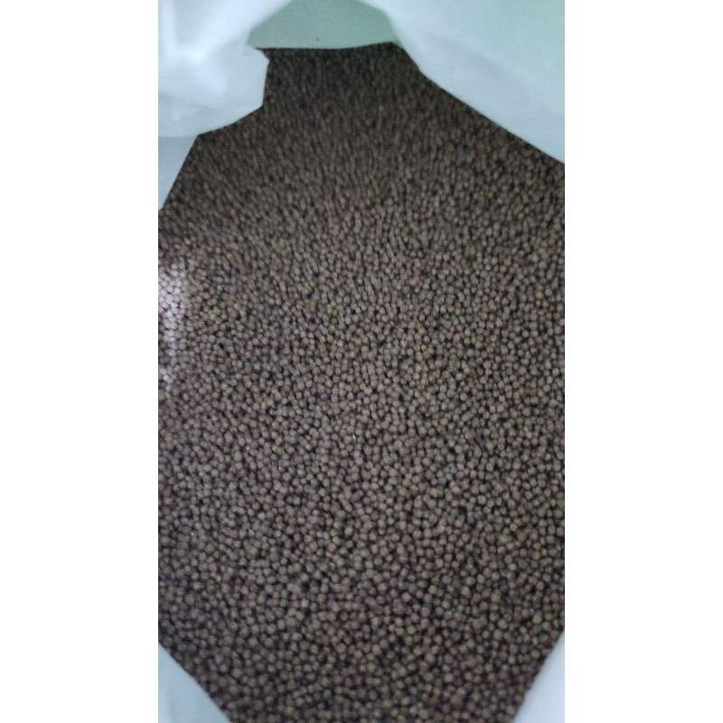 pelet pf 1000 untuk guppy molly platy swordtail variatus koi koki dan lainnya repack kemasan 500gram