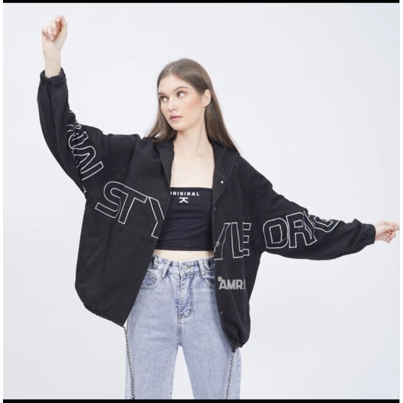 [ EXCLUSIVE ON SHOPEE ]  ORIGINAL STYLE 2205 - AMR ORIGINAL - JACKET JEANS SUPER BEST SELLER