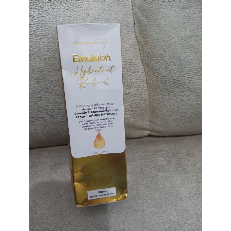 VLOWLESS Emulsion Hidratant Radiant , night lotion, lotion pencerah kulit