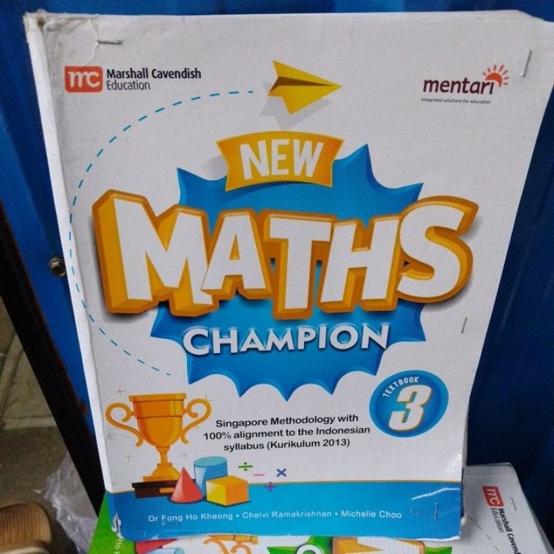 Maths champion 3 Textbook