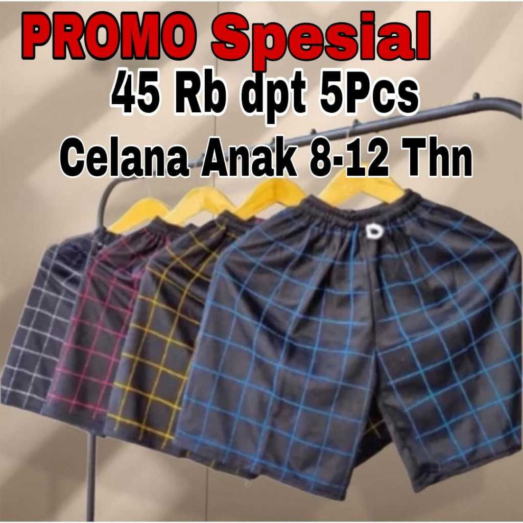 Grosir ecer celana pendek anak usia 8 9 10 11 12 tahun murah langsung dari konveksi