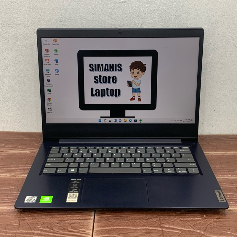 Laptop Lenovo ideapad 3 Intel core i3-1005G1 RAM 8GB 512GB Nvidia MX330