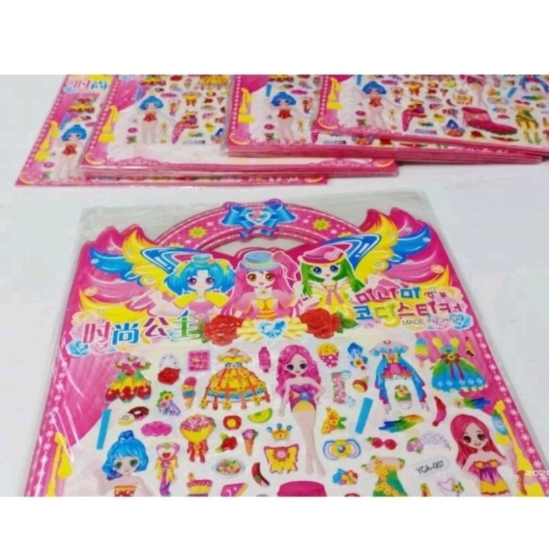 

Stiker Bp Mainan Stiker Timbul Karakter Campur Mainan Anak Sticker Mainan Tempel Mainan Anak Laki / Perempuan Stiker Tas