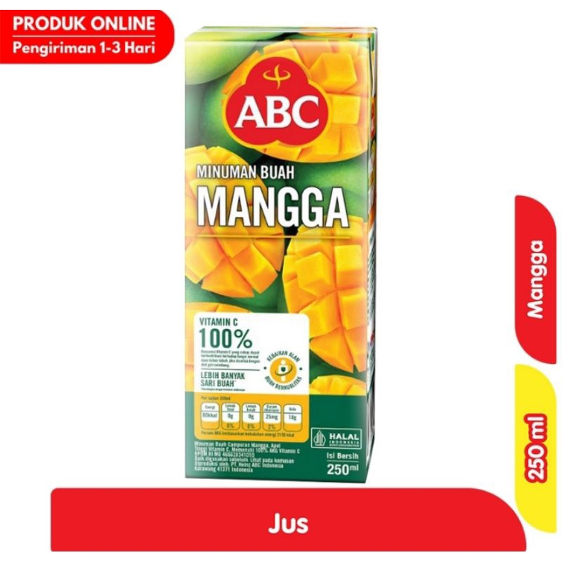 

ABC Jus Mangga 250ml