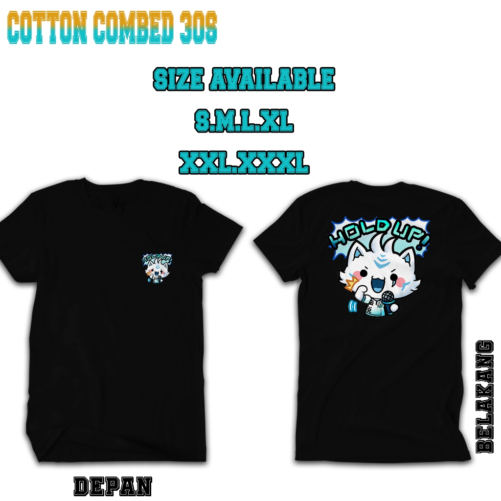 Kaos Baju Emote Mobile Legends Hold Up Seri MLBBTshirt Distro Atasan Pria Wanita Unisex Gambar Motif