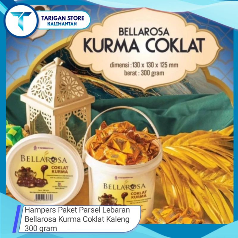 

Hampers Paket Parsel Lebaran Bellarosa Kurma Coklat Kaleng 300 gram