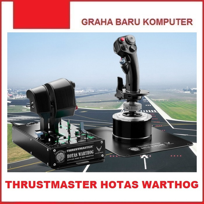 Thrustmaster Hotas Warthog Joystick Flight Simulator Dual Throttle Flight Simulator Joystick PC