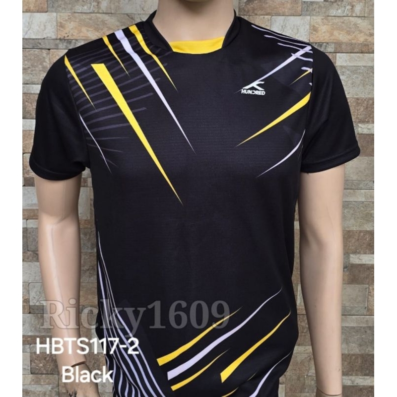 BAJU BADMINTON HUNDRED HBTS-3M117 - JERSEY HUNDRED HBTS-3M 117  - ORIGINAL HUNDRED
