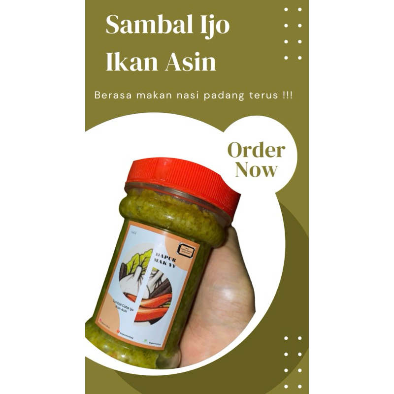 

SAMBAL IJO IKAN ASIN