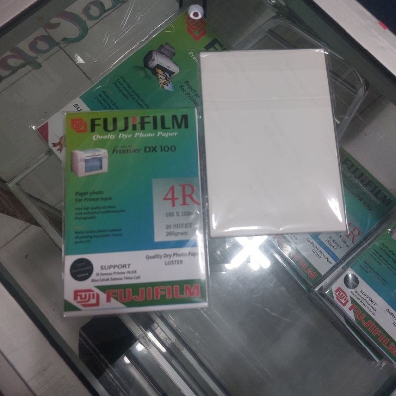 Kertas foto 4R Fujifilm silky doff luster