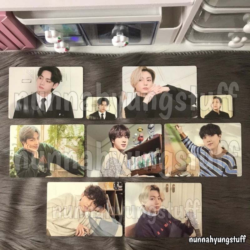 PC BTS MERCH BOX #5 V JUNGKOOK OFFICIAL (PHOTOCARD MB 5 TAEHYUNG JK)