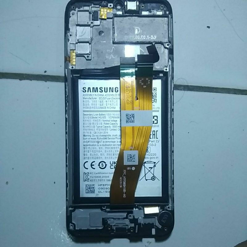 lcd copotan samsung a03s