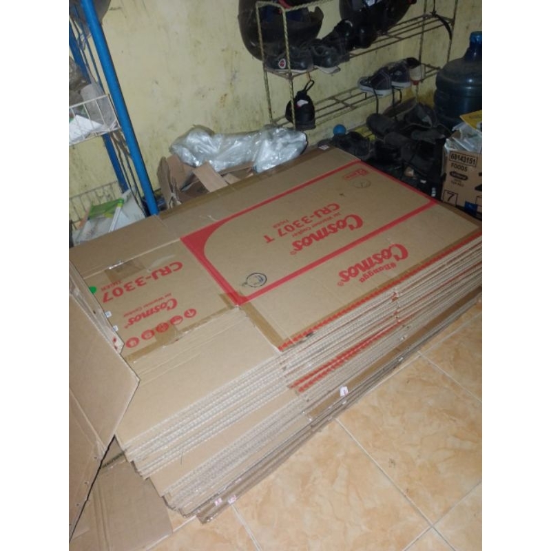 

Paking tambahan Kardus double.