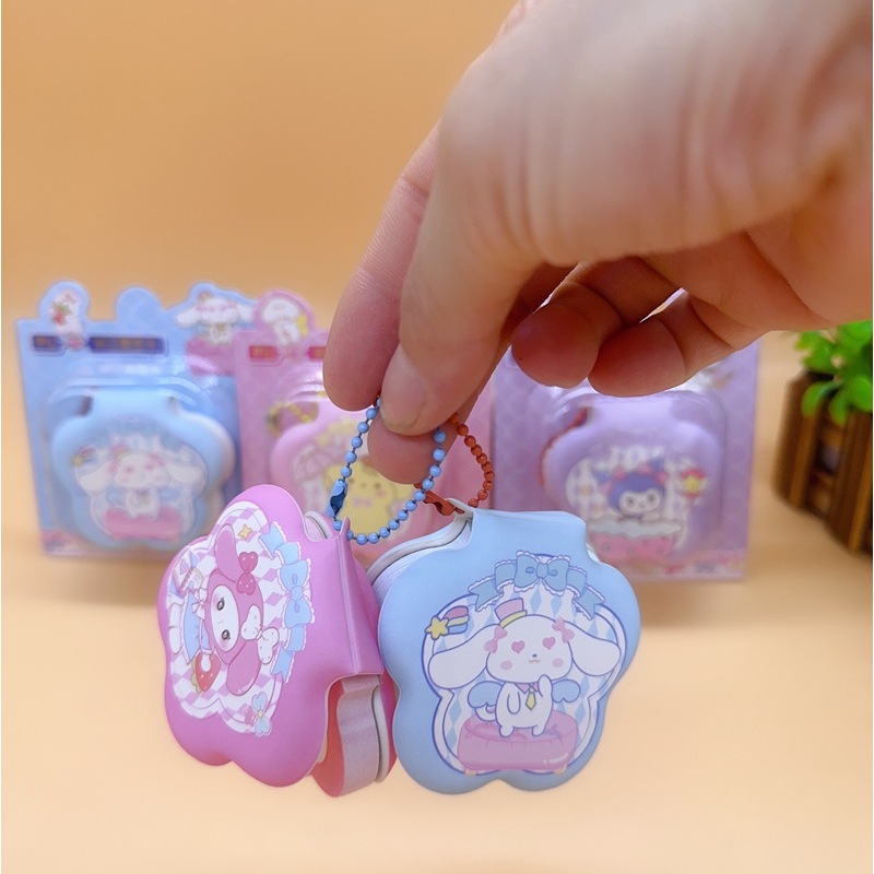 

Mini Notebook Sanrio dengan Tali Rantai Gantungan