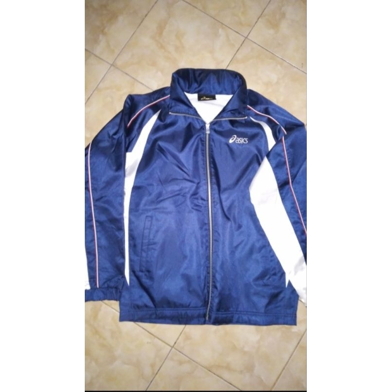 JAKET ASICS 100% ORIGINAL, PRIA/WANITA (UKURAN XL)