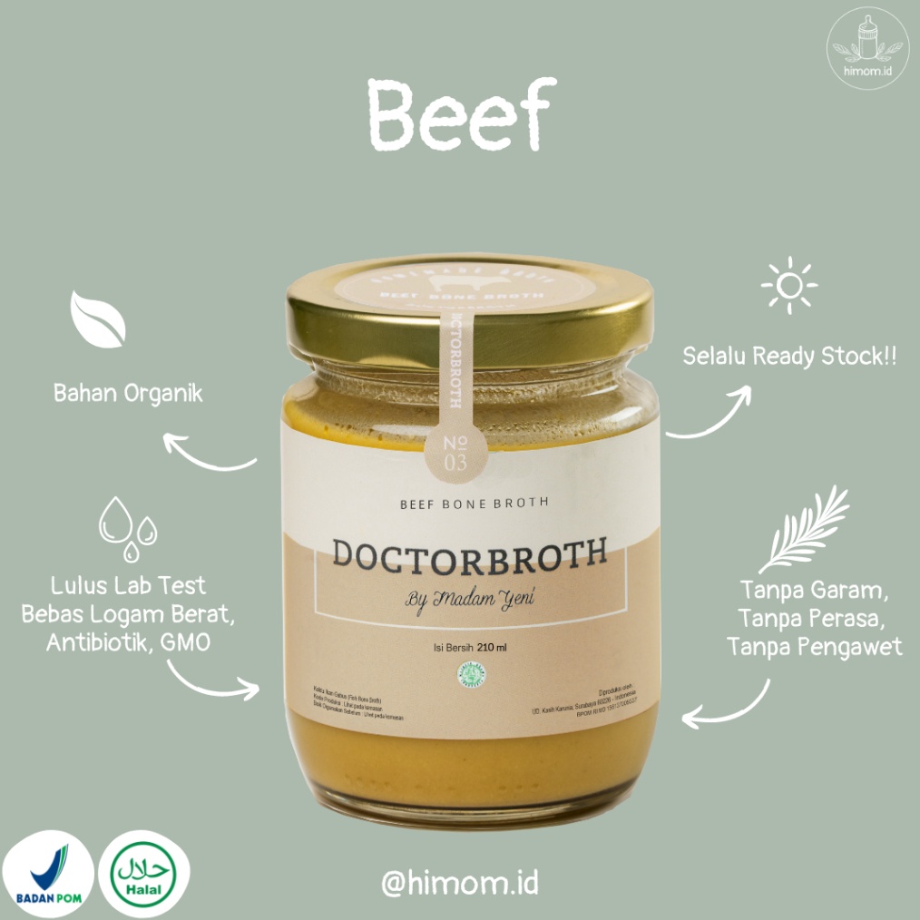 

BRANDS FESTIVAL Kaldu Tulang Doctor Broth Beef Kaldu Sapi Bone Broth serbuuu