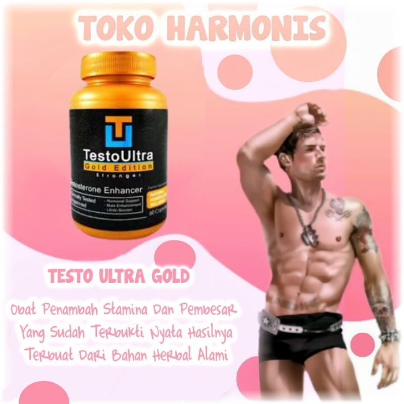TESTO ULTRA TESTO ULTRA GOLD Obat Pembesar Kesehatan Pria Asli Original Herbal Testoultra
