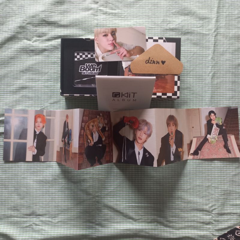 Unsealed Fullset NCT Dream Kihno + Photocard PC Jeno Kihno We Boom