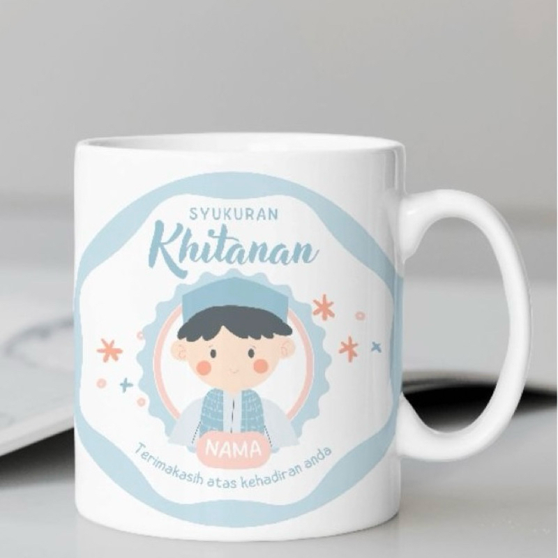 MUG KHITAN / MUG CUSTOM PRINTING / SOUVENIR MUG PRINTING