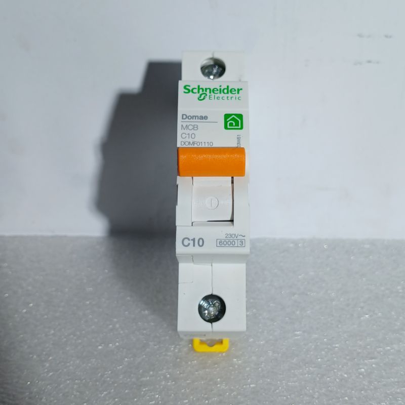 Mcb domae schneider 1 phase 10Ampere / 10A