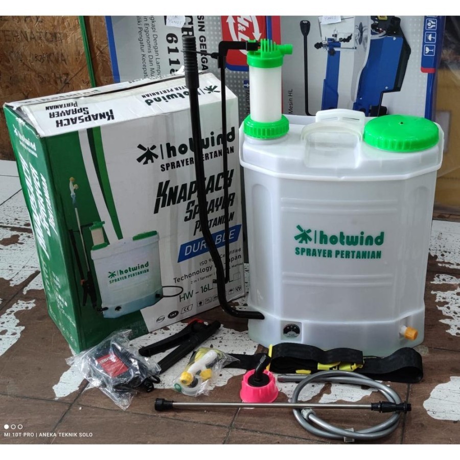 Tangki Semprot Hama 16L 2in1 Hotwind Electric Sprayer 16E 2in1