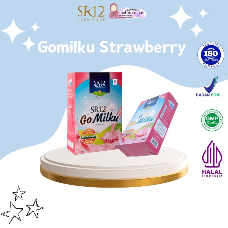 

GOMILKU STRAWBERRY SR12 /SUSU KAMBING ETAWA/BOOSTER ASI