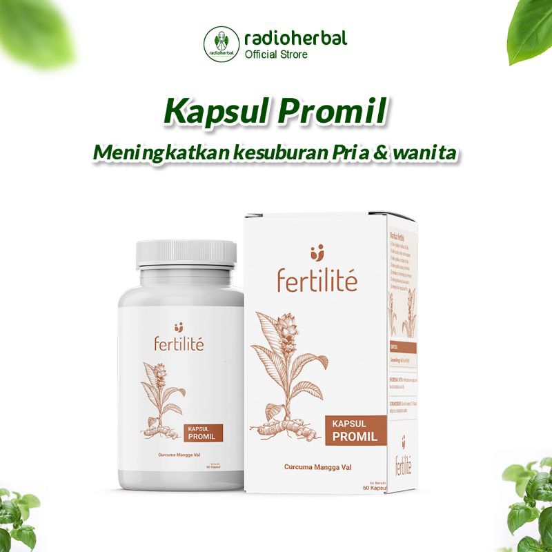 Fertilite - Suplemen Promil Kunir Putih Alami & Aman untuk Meningkatkan Peluang Kehamilan