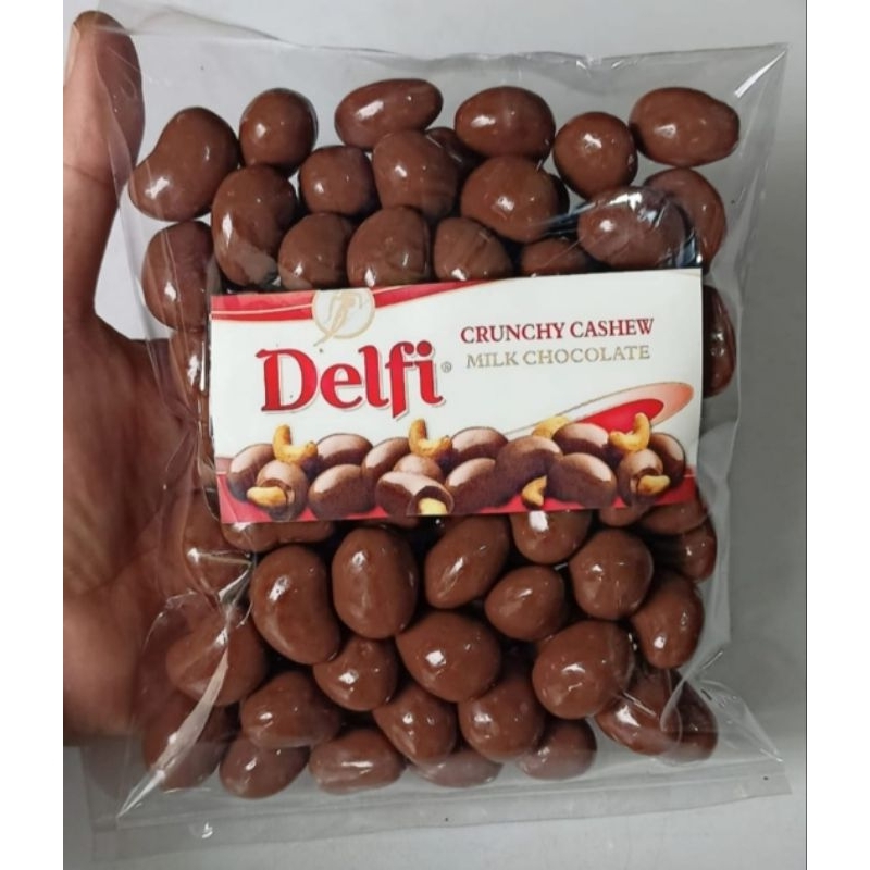 

coklat delfi mede almond bulky 500gr