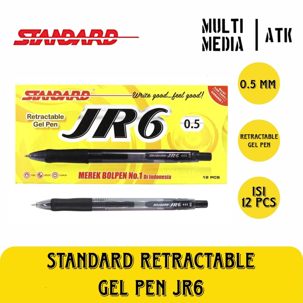 

PULPEN STANDARD JR6 (1 PAK) MURAH / BALLPOIN JR6