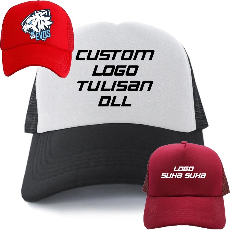 TOPI CUSTOM/TOPI JARING CUSTOM/TOPI NAMA