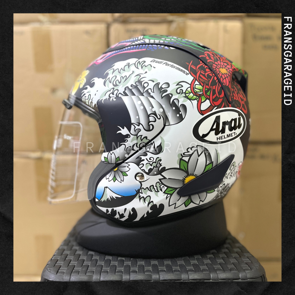 HELM ORIENTAL HALF FACE ARA HIGH QUALITY