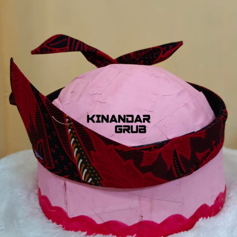 Udeng Madura / Blangkon Madura Instan Buka /Udeng Sakera