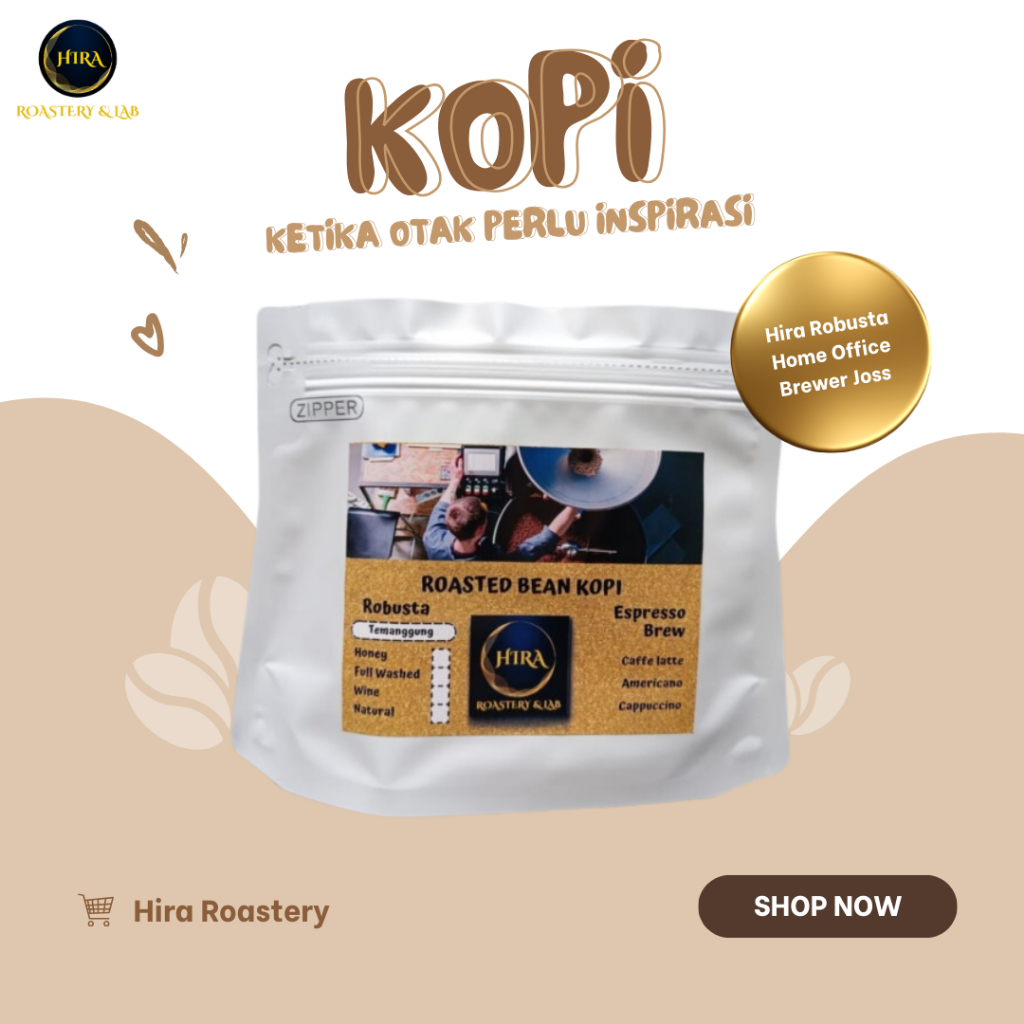 

Hira Robusta Crema Espresso 100% Robusta Natural.