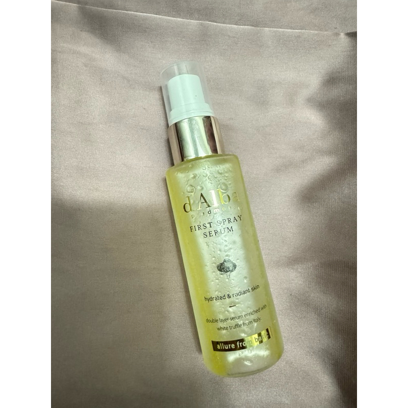 preloved d’Alba first spray serum
